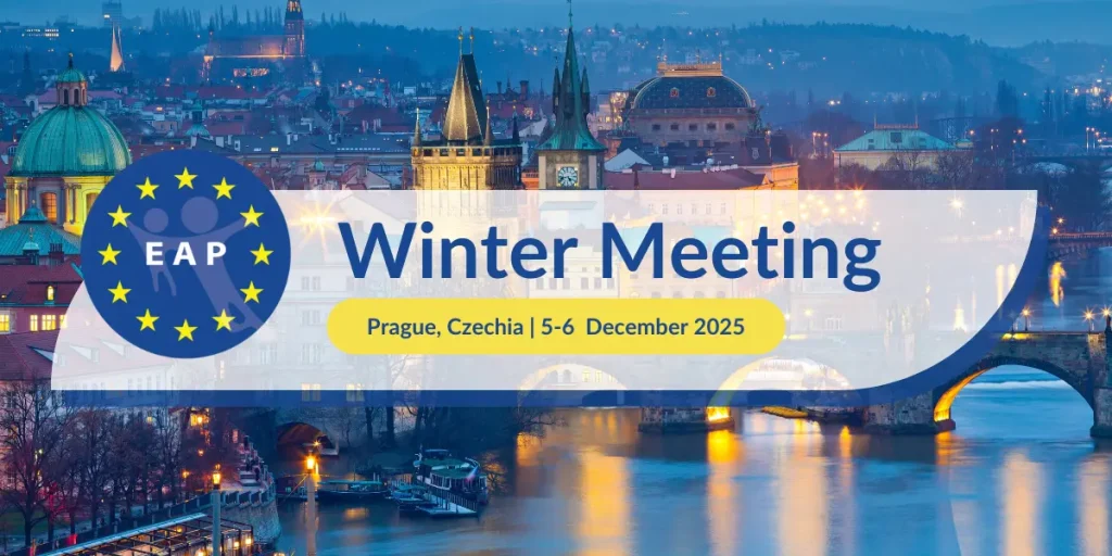 EAP Winter Meeting Banner, 2025 Prague, Czechia, 5-6 December